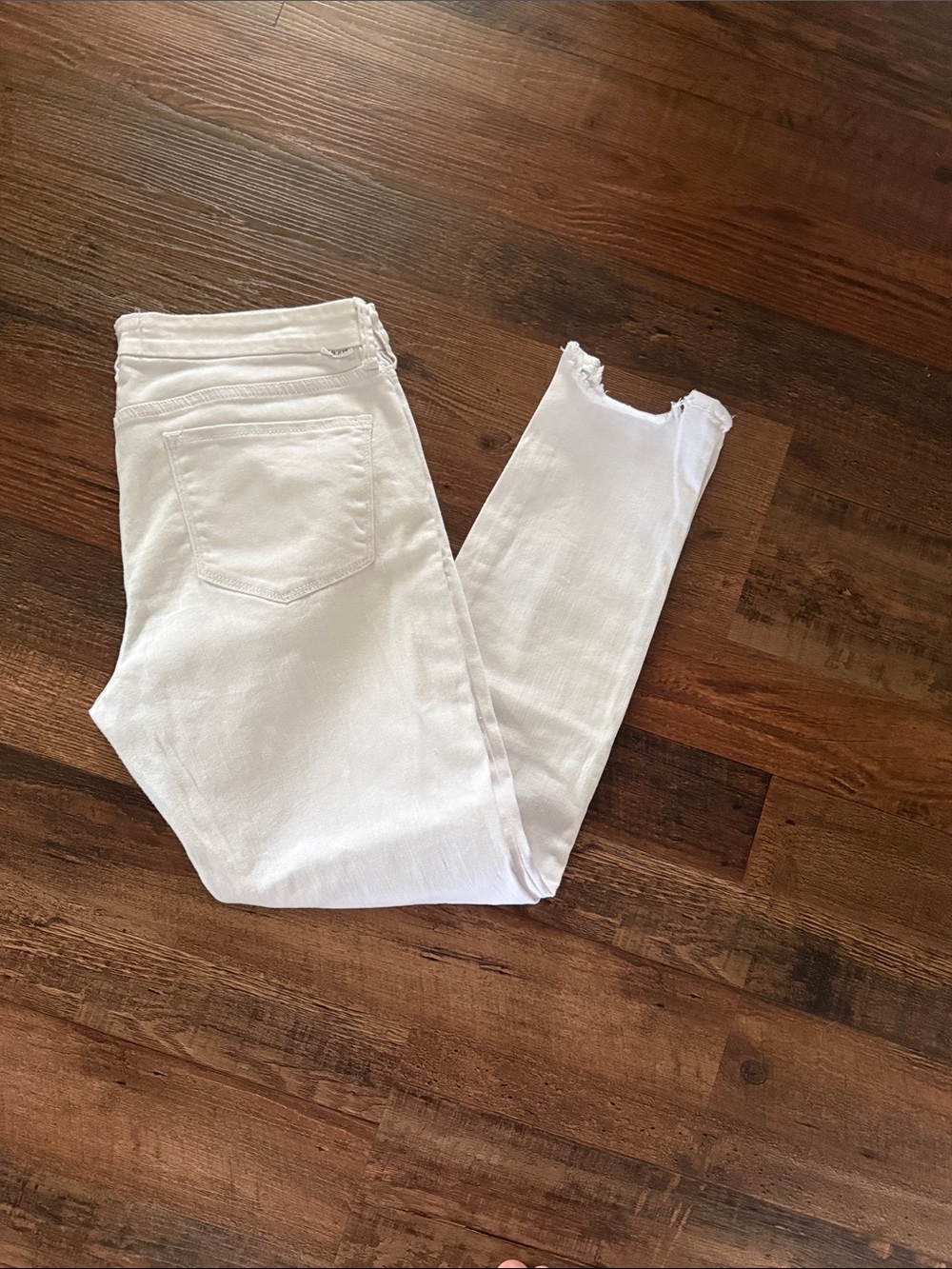 Dear John White Skinny Jeans